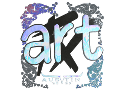 Sticker | arT (Holo) | Austin 2025