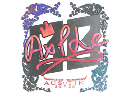 Sticker | Ax1Le (Holo) | Austin 2025