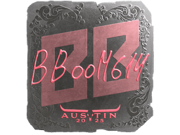 Sticker | Boombl4 (Foil) | Austin 2025