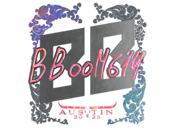 Sticker | Boombl4 (Holo) | Austin 2025