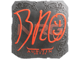 Sticker | br0 (Foil) | Austin 2025