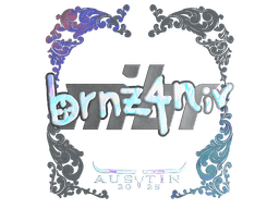 Sticker | brnz4n (Holo) | Austin 2025