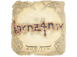 Sticker | brnz4n | Austin 2025