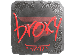 Sticker | broky (Foil) | Austin 2025
