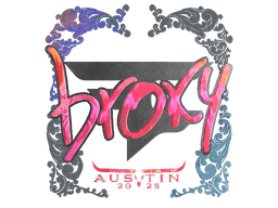 Sticker | broky (Holo) | Austin 2025