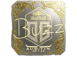 Sticker | Buzz (Gold) | Austin 2025