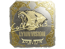 Sticker | C4LLM3SU3 (Gold) | Austin 2025