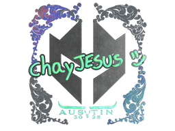 Sticker | chayJESUS (Holo) | Austin 2025
