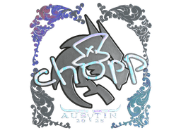 Sticker | chopper (Holo) | Austin 2025
