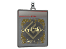 Sticker Slab | controlez (Gold) | Austin 2025