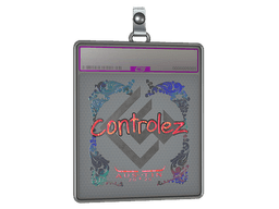 Sticker Slab | controlez (Holo) | Austin 2025