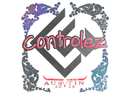 Sticker | controlez (Holo) | Austin 2025