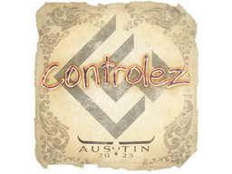 Sticker | controlez | Austin 2025