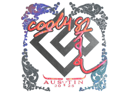 Sticker | cool4st (Holo) | Austin 2025