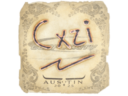 Sticker | Cxzi | Austin 2025