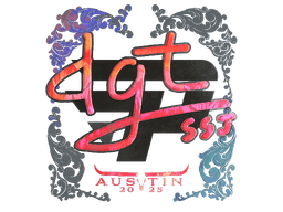 Sticker | dgt (Holo) | Austin 2025