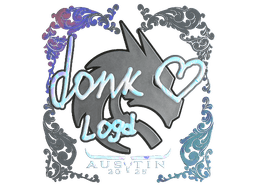 Sticker | donk (Holo) | Austin 2025