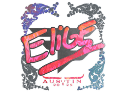 Sticker | EliGE (Holo) | Austin 2025