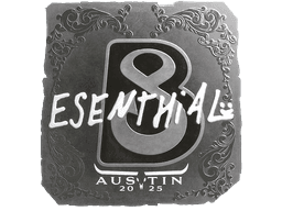 Sticker | esenthial (Foil) | Austin 2025