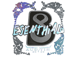 Sticker | esenthial (Holo) | Austin 2025
