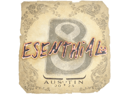 Sticker | esenthial | Austin 2025