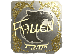 Sticker | FalleN (Gold) | Austin 2025