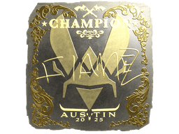 Sticker | FlameZ (Gold, Champion) | Austin 2025
