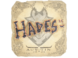Sticker | hades | Austin 2025