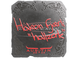 Sticker | hallzerk (Foil) | Austin 2025
