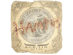Sticker | hampus | Austin 2025