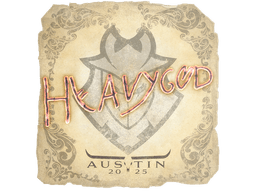 Sticker | Heavygod | Austin 2025