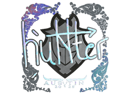 Sticker | huNter- (Holo) | Austin 2025