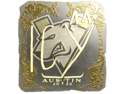 Sticker | ICY (Gold) | Austin 2025