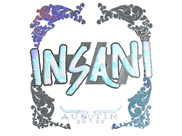 Sticker | insani (Holo) | Austin 2025