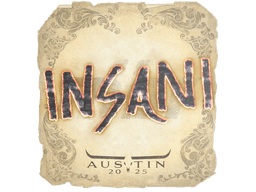 Sticker | insani | Austin 2025