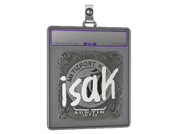 Sticker Slab | isak (Foil) | Austin 2025