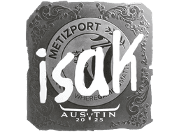 Sticker | isak (Foil) | Austin 2025