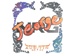 Sticker | jeorge (Holo) | Austin 2025