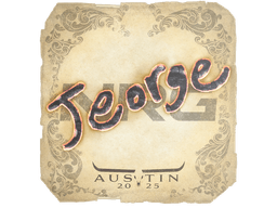 Sticker | jeorge | Austin 2025