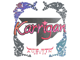 Sticker | karrigan (Holo) | Austin 2025