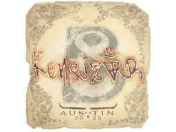 Sticker | kensizor | Austin 2025