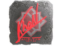 Sticker | khaN (Foil) | Austin 2025