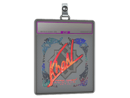 Sticker Slab | khaN (Holo) | Austin 2025