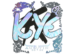 Sticker | kye (Holo) | Austin 2025