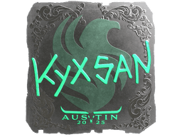 Sticker | kyxsan (Foil) | Austin 2025