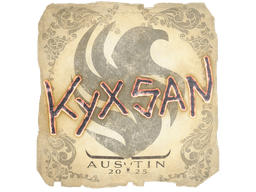 Sticker | kyxsan | Austin 2025
