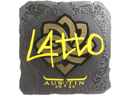 Sticker | latto (Foil) | Austin 2025
