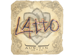 Sticker | latto | Austin 2025