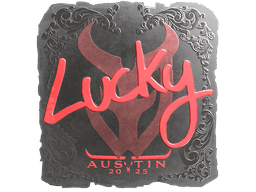 Sticker | Lucky (Foil) | Austin 2025