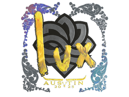 Sticker | lux (Holo) | Austin 2025